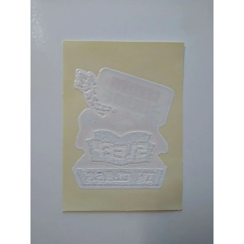 Conserve Energy Sleep In Class Screamin Gleamin Glitter Iron-On Decal Donruss